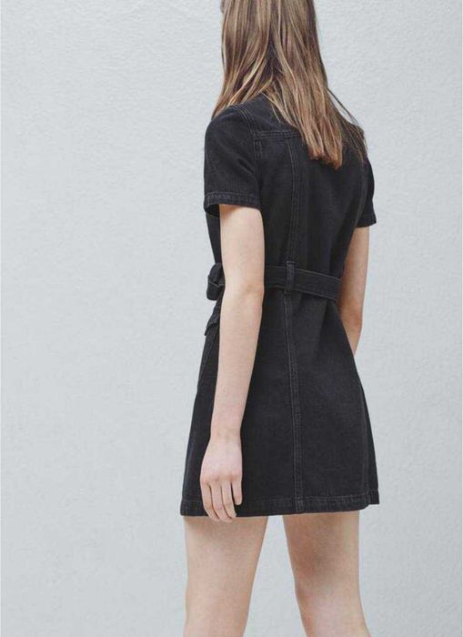 Джинсовое платье