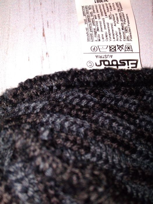 Зимова  лижна шапка з мериносу Eisbär(Австрія)