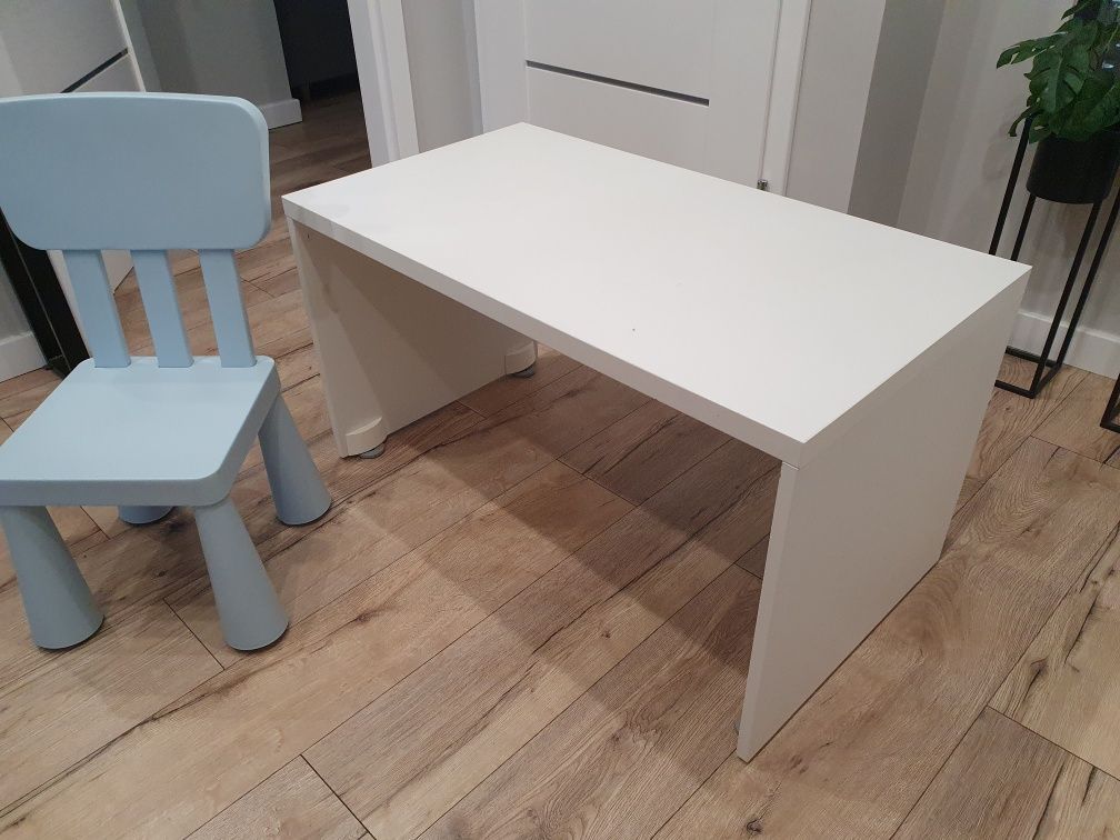 Biurko/ stolik Ikea Stuva białe dla dziecka 2-6 lat + krzesełko Mamut
