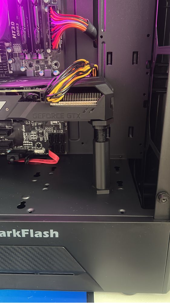 Podpórka uchwyt support karty graficznej GPU regulowana 7,5~13 cm
