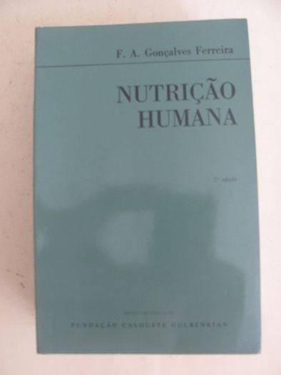 Nutrição Humana de F. A. Gonçalves Ferreira