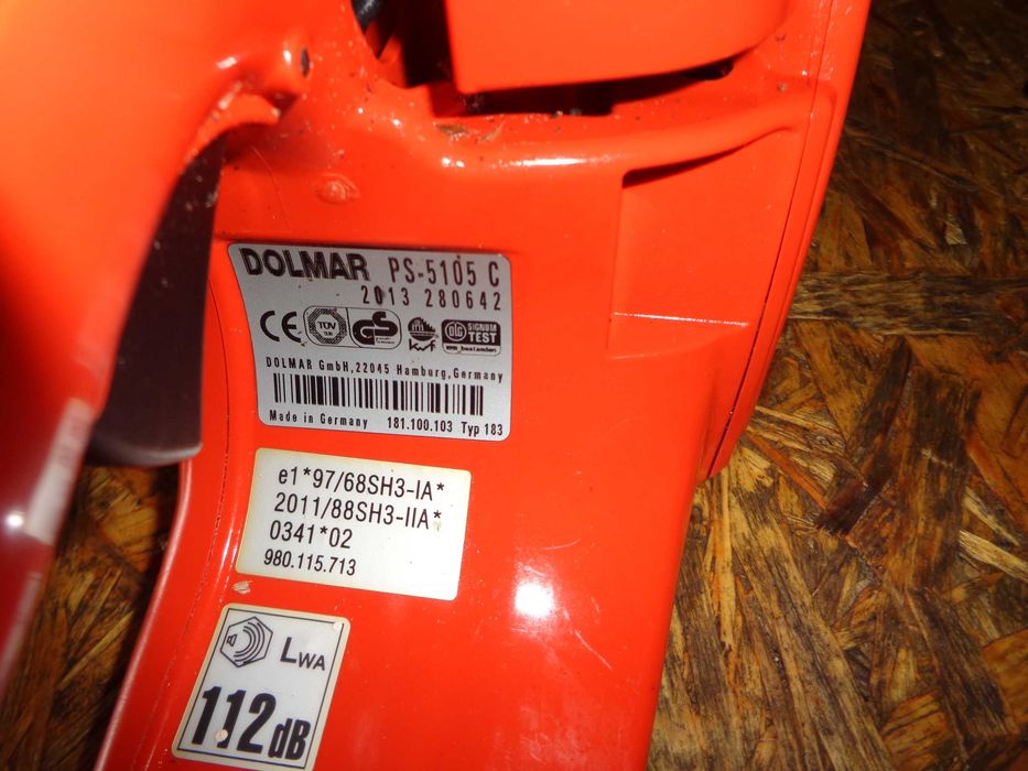 Pilarka piła spalinowa motorowa Dolmar PS-5105 C !!!