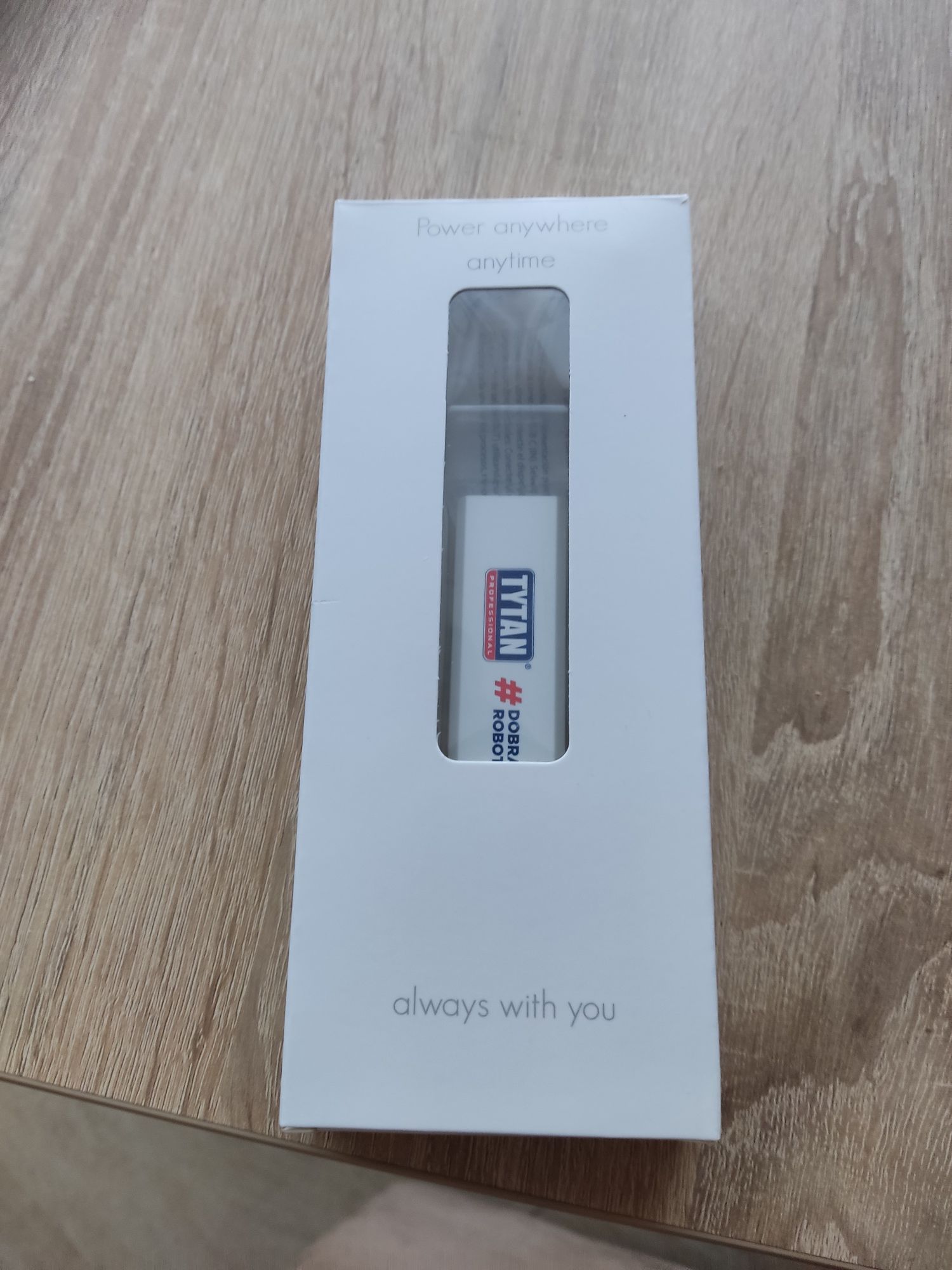 Power bank 2200 mAh biały