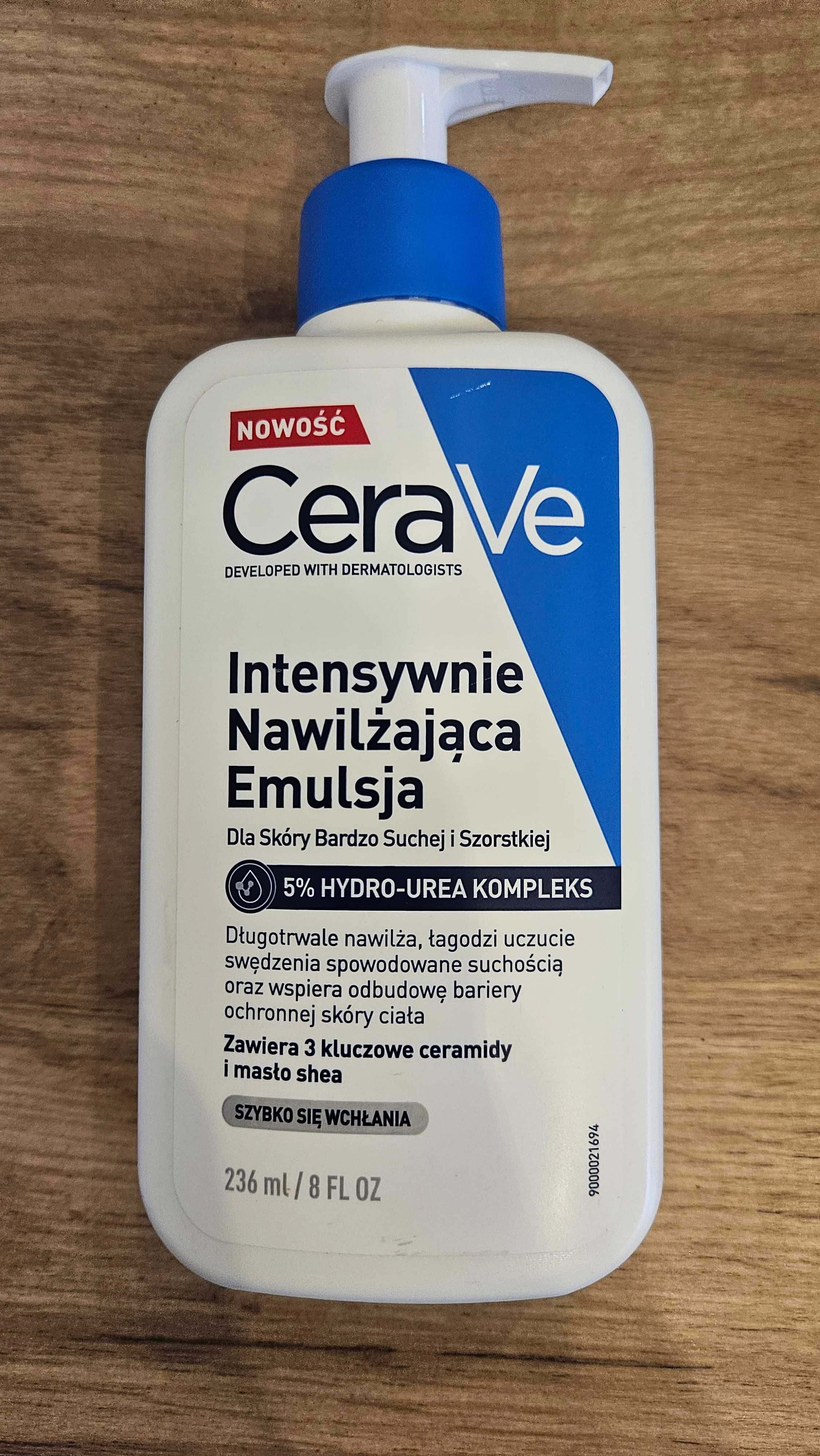 cerave intensywnie nawilżająca emulsja nowa balsam