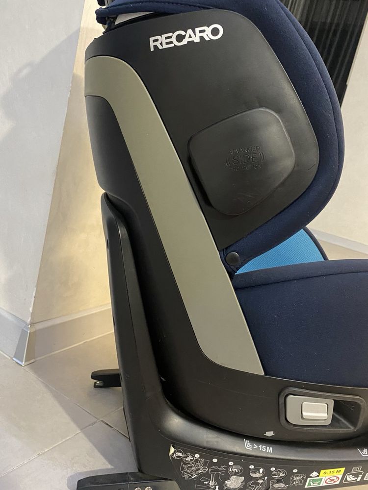 Автокрісло RECARO OptiaFix (Xenon Blue)