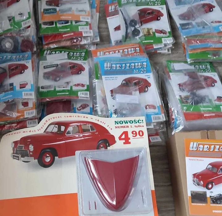 DeAgostini Warszawa M20 model 1:8 nowa do złożenia KOMPLET
