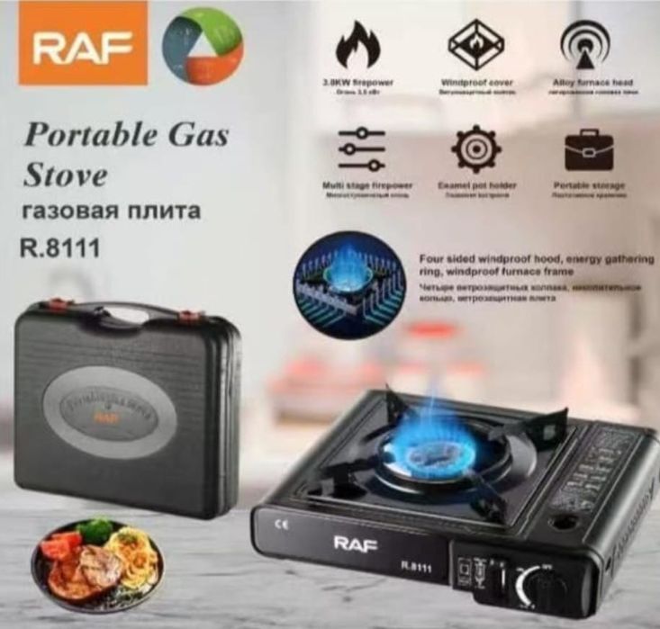 Fogão a gás com caixa