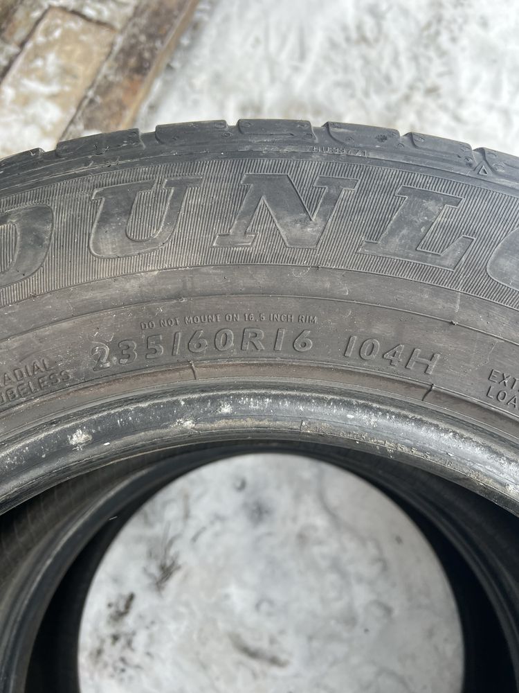 Продам 2 летних колеса Dunlop SP Sport 01 235/60 R16