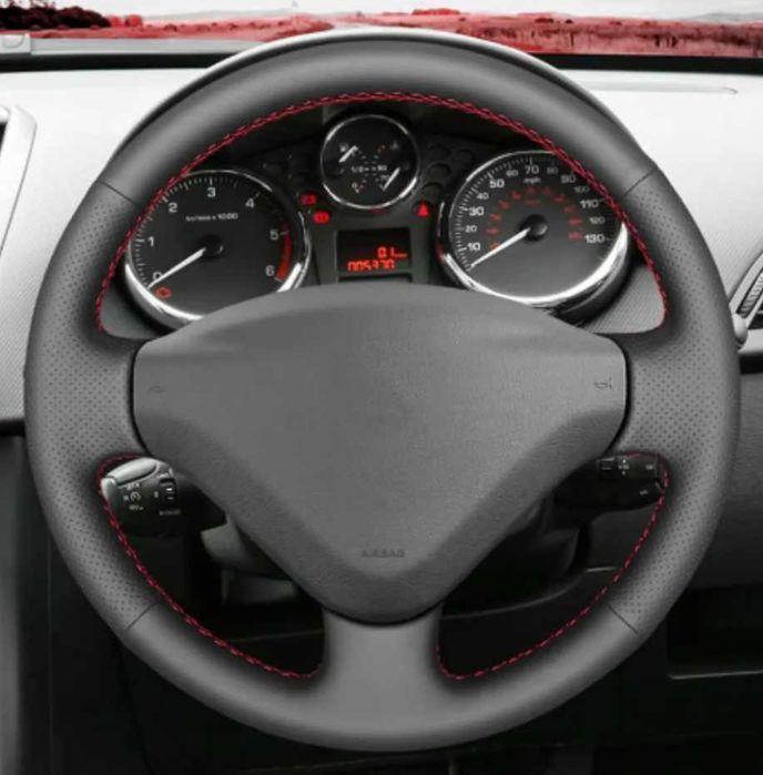 Чохол, оплетка на руль 38 см. Peugeot, Fiat Scudo, Expert, Partner.