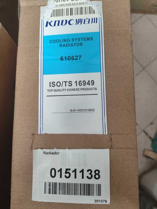 Peças VW lt35 radiador, discos travao, espelhos novos