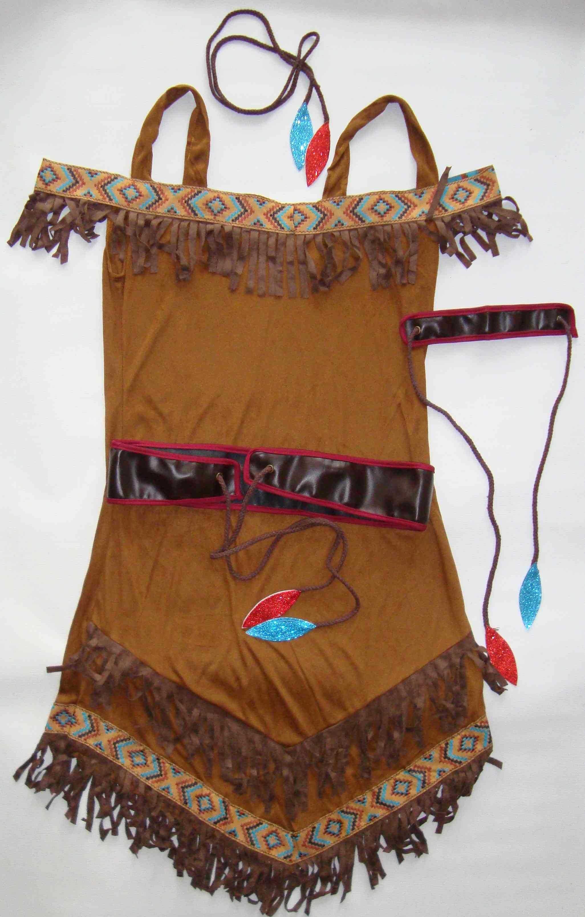 Плаття  Жіноче Покахонтас Принцеси Дикого Заходу з головним на обмин
