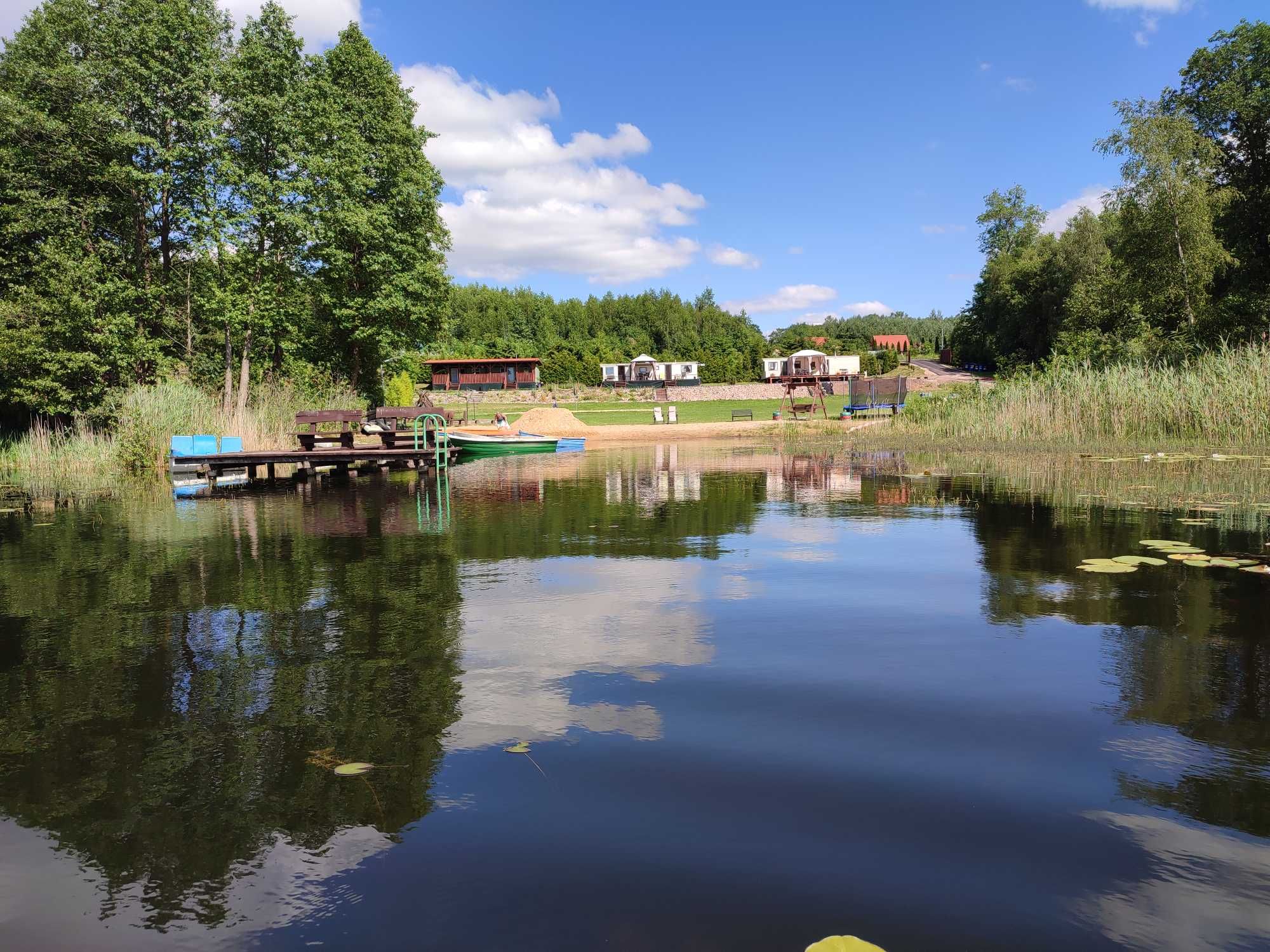 Domek nad jeziorem Babka - holenderski-angielski