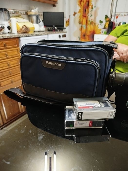 Máquina de filmar Panasonic