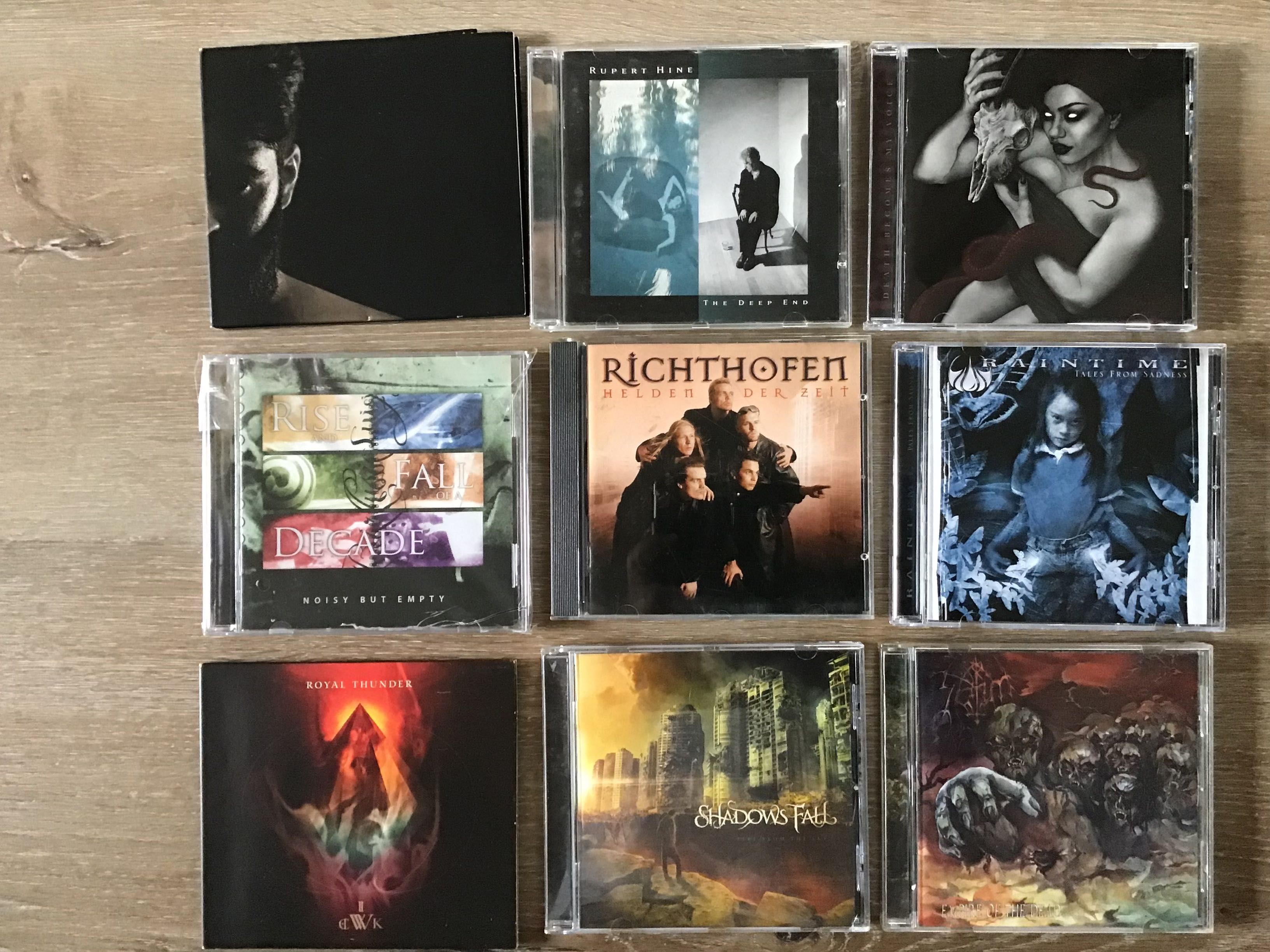 CDs metal , rock letra R + S Actualizada