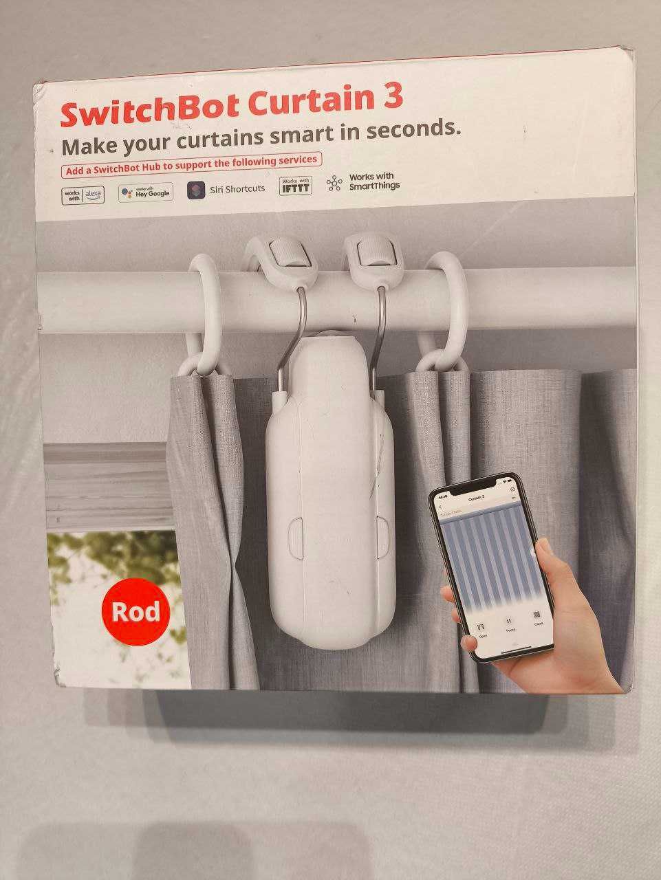 Штори смарт SwitchBot