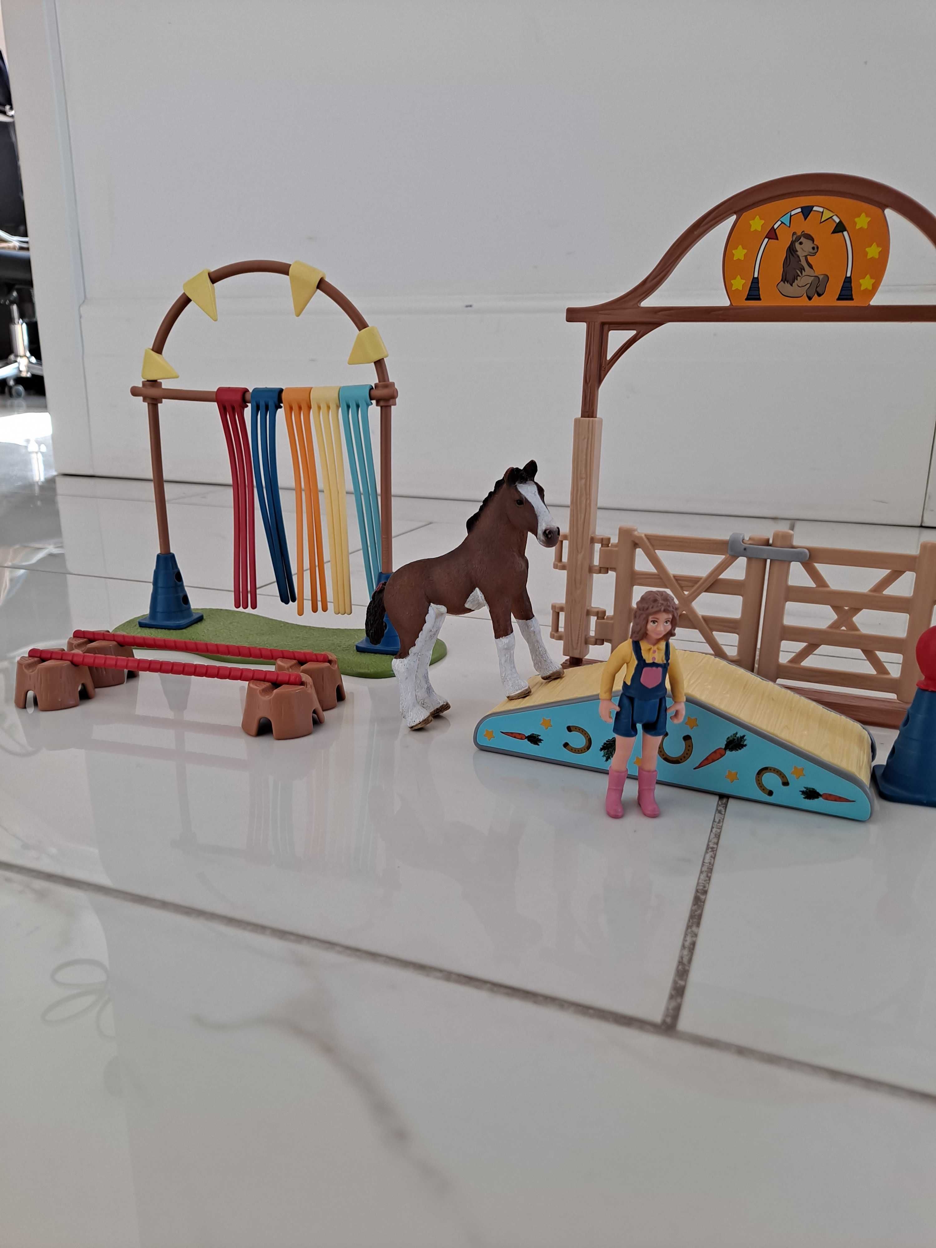 Zestaw Schleich zręcznościowy dla koni