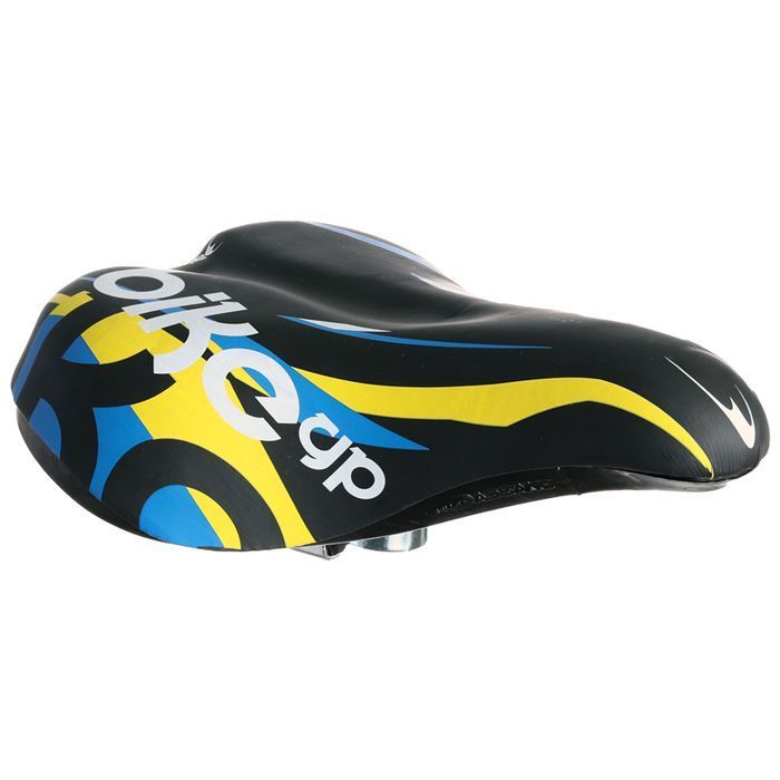 Siodło Bike Gp Dziec. Cz/Ye/Niebieskie