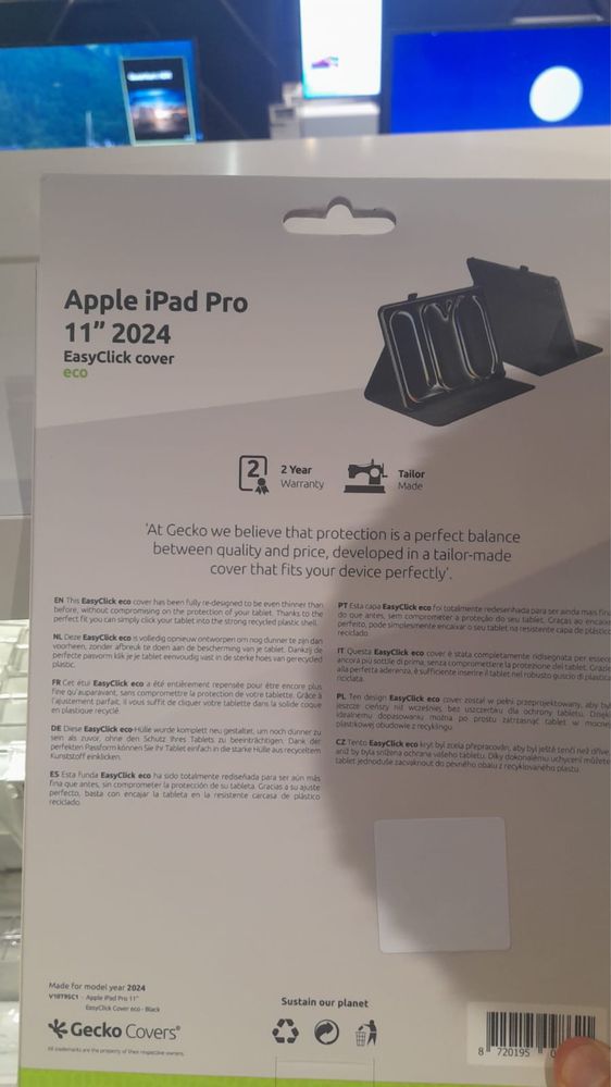 Capa stand para Ipad Pro 11” M4 novo modelo NOVA