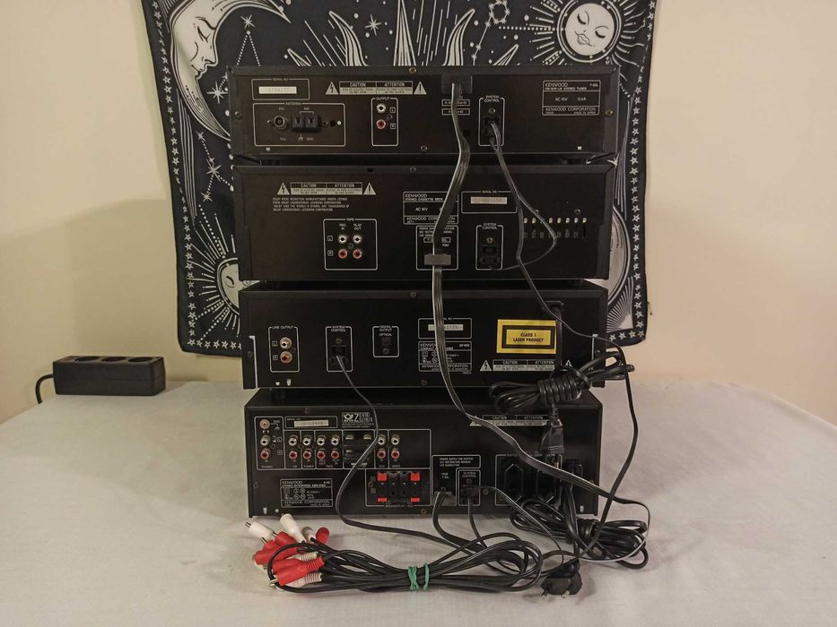 Wieża zestaw Kenwood A-45 DP-950 X-45 T-85L