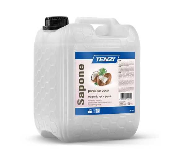TENZI SAPONE PARADISE COCO  Mydło w płynie o zapachu kokosowym - 5L