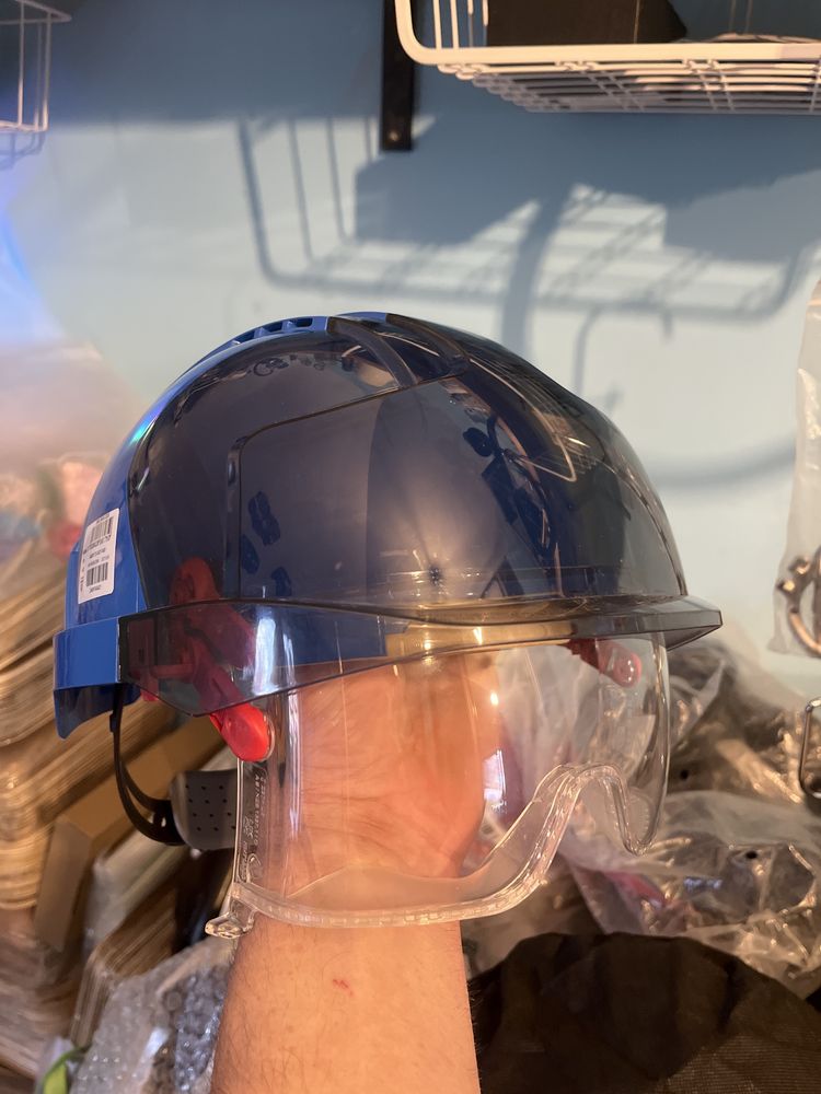 #Kask Ochronny JSP#Budowlany/Okulary#Polecsm#Nowy#