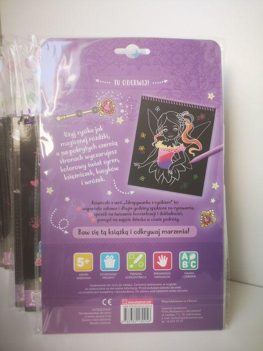 Aksjomat Zdrapywanka wydrapywanka z rysikiem Wróżki