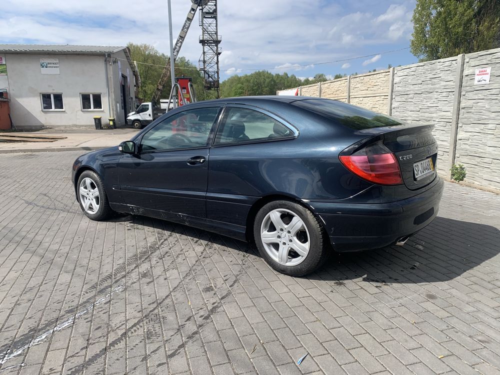 Mercedes C200 Coupe W203, Kompressor, 163 KM