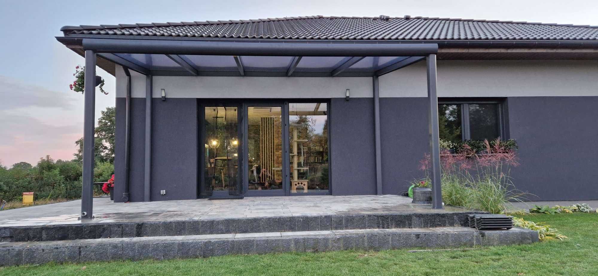 Pergola aluminiowa , zadaszenie tarasu aluminiowe, ogród zimowy