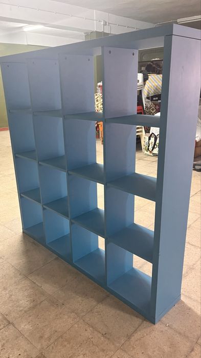 Movel madeira maciça azul