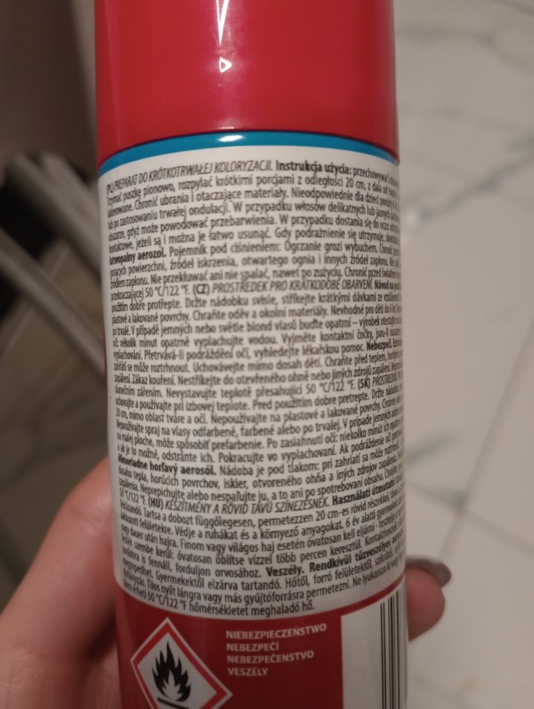Sprzedam spray do wlosow