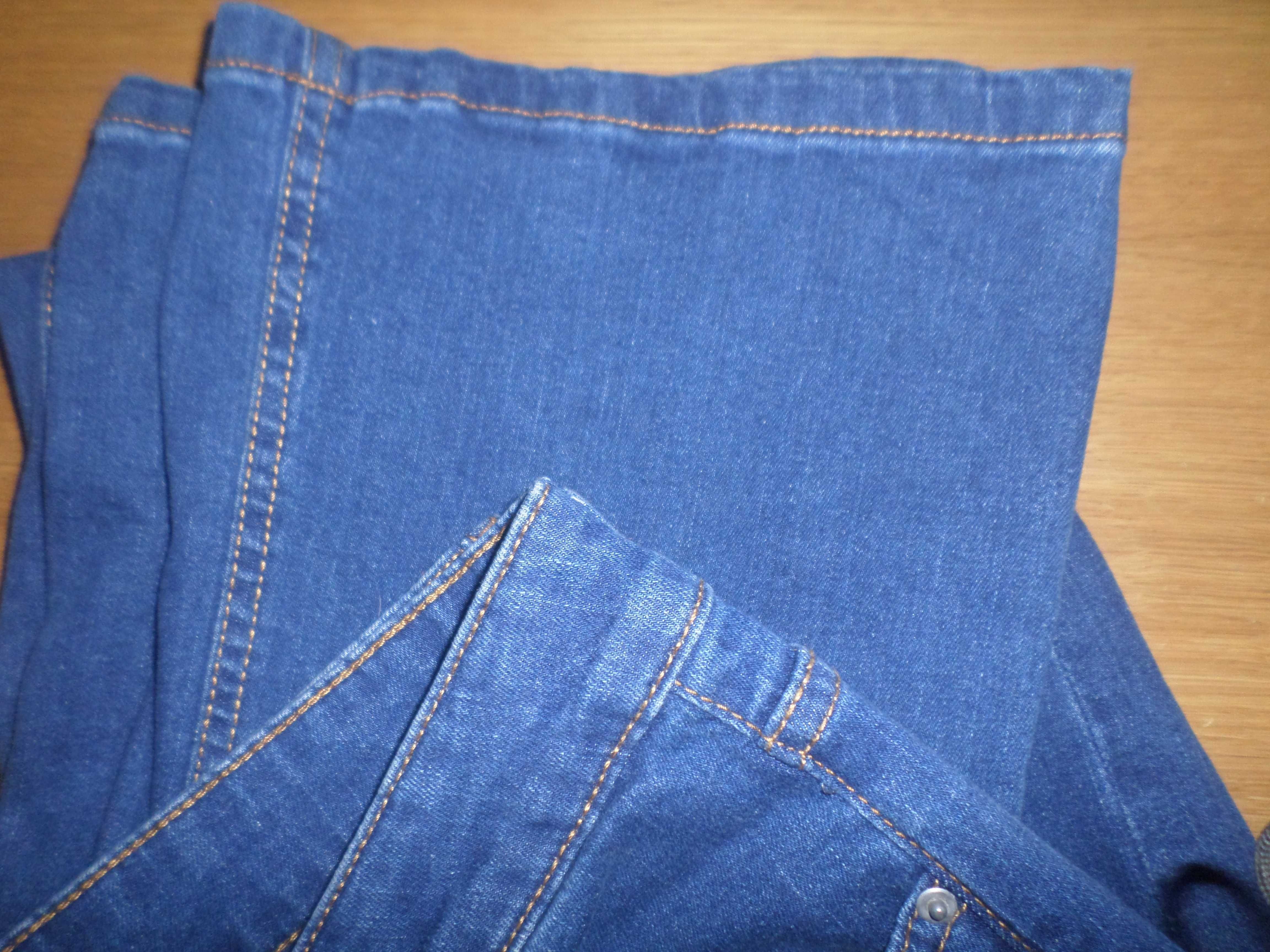 Jeans bootcut, em algodão Bio / nova com etiqueta