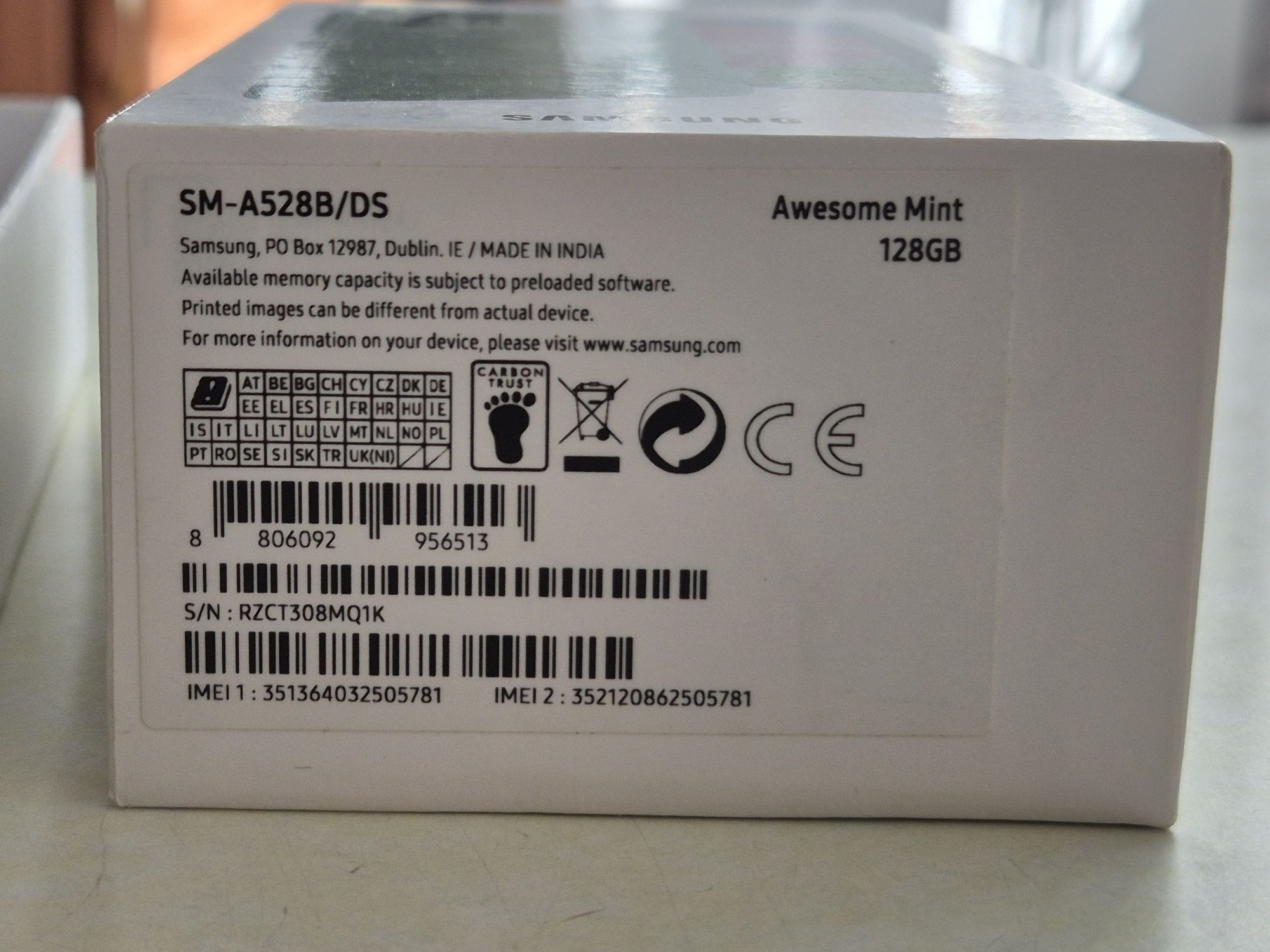 Samsung a52s 5g 6/128