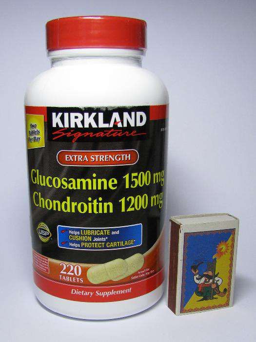 Глюкозамин+МСМ Хондроитин Kirkland США Glucosamin Киркланд витамины
