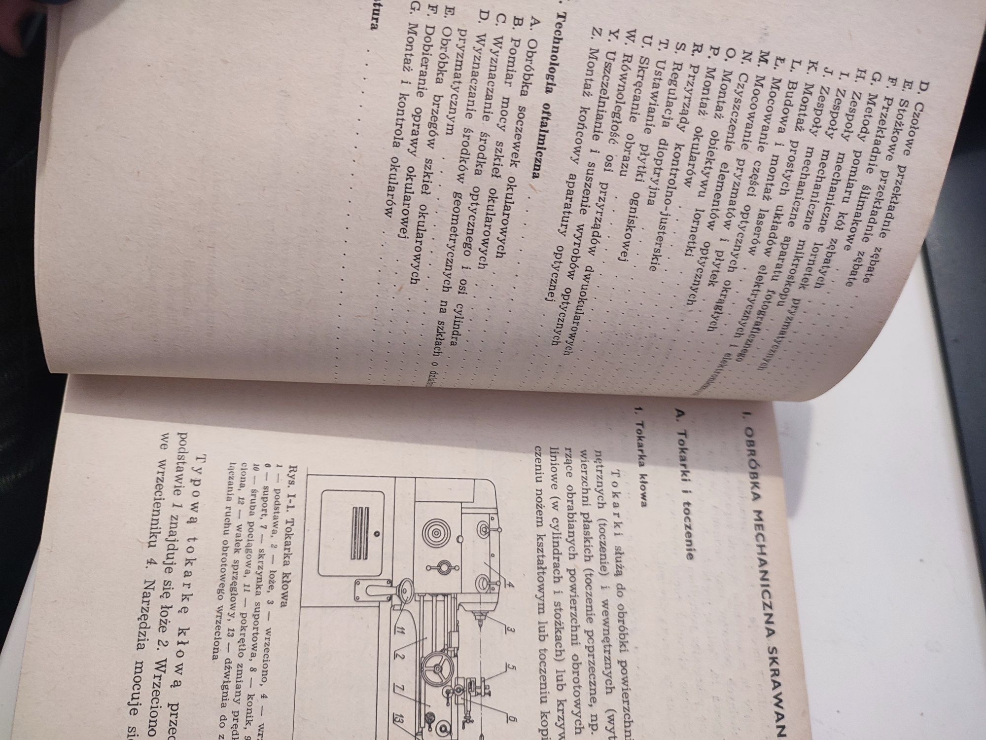 Budowa i montaż armatury optycznej. Szymański.