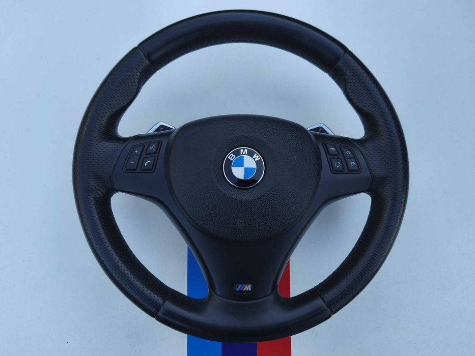 VOLANTE BMW PACK M 100% ORIGINAL com patilhas aceito retoma negociável