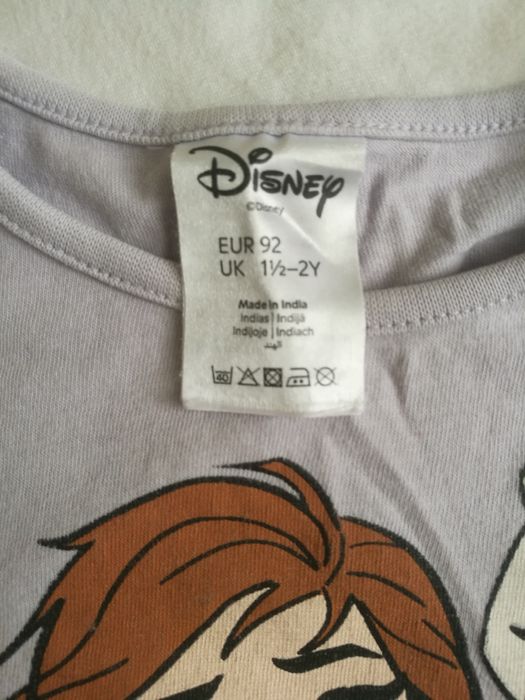 Lindex Frozen roz 92 bluzka tunika