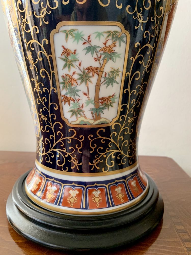 Vaso do Dragão Imari,Porcelana Oriental c/Certificado,Arte Perfeita