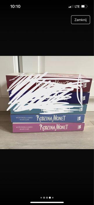 Książki rodzina monet