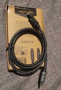 Amazonbasics kabel Tv Optyczny Audio Toslink 1M