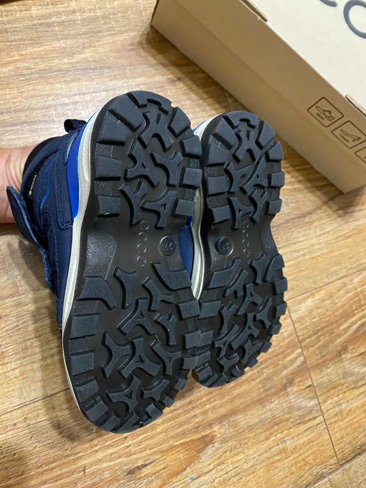 Ecco Gore-Tex ботинки зимние термо сапожки черевики детские ECCO р.27