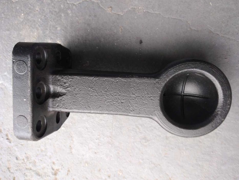 zaczep kulowy K80 110x100 nacisk pionowy 3500kg flansza 8 otworów