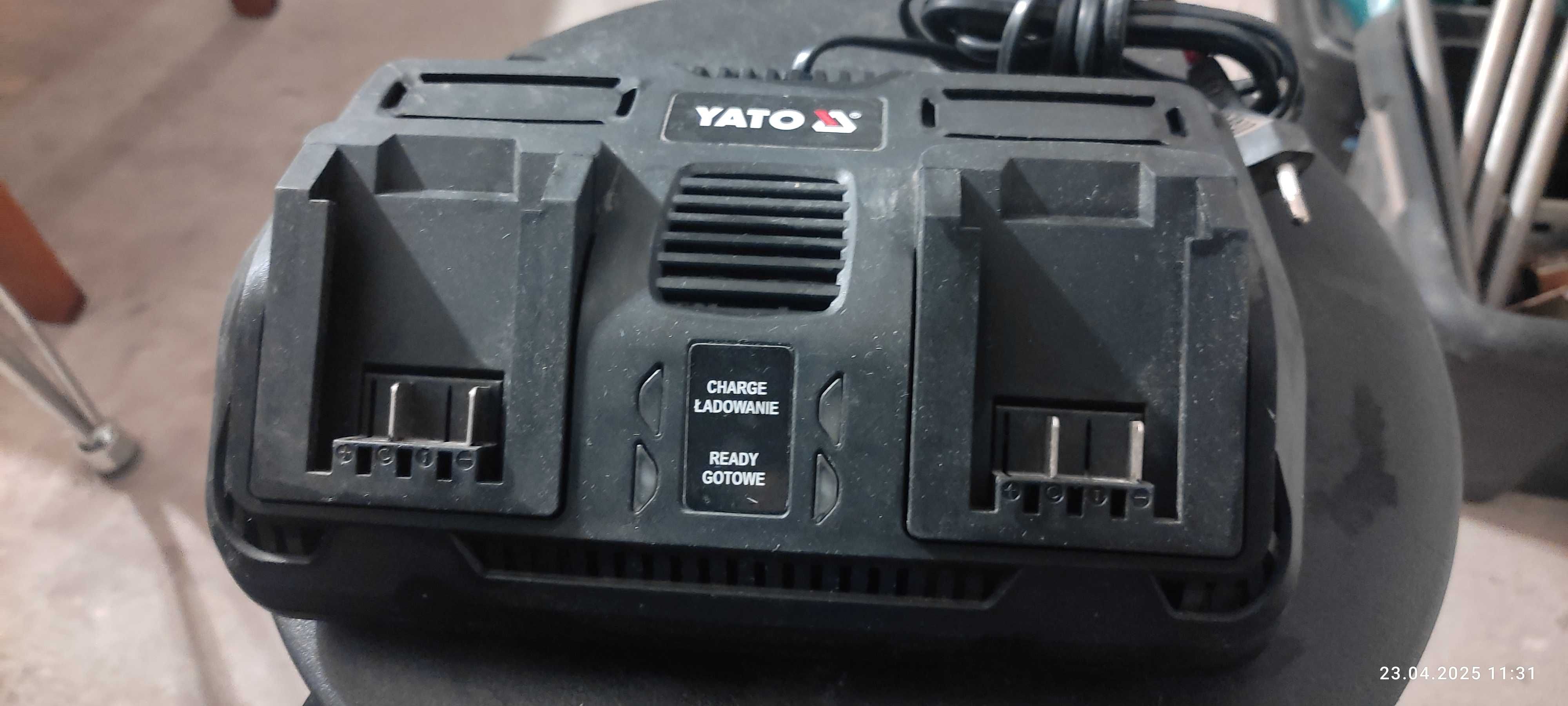 Ładowarka Yato 18V do ładowania akumulatorów Yato