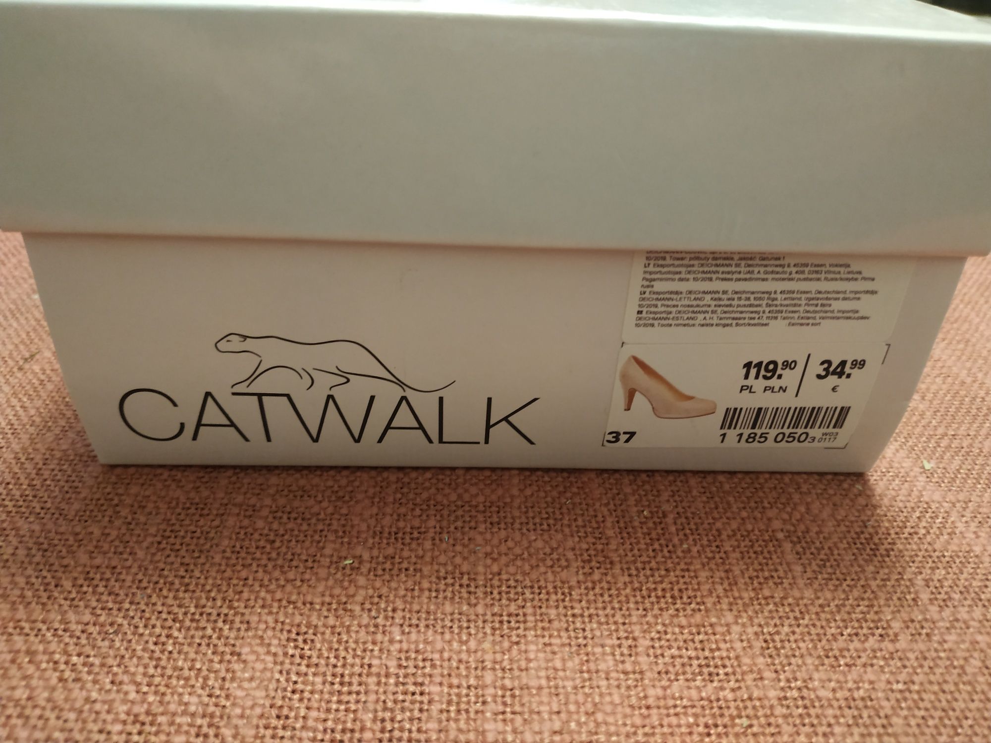 Buty Catwalk rozmiar 37