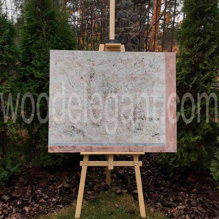 Мольберт з твердої породи деревини Ліра 178см малювання тринога