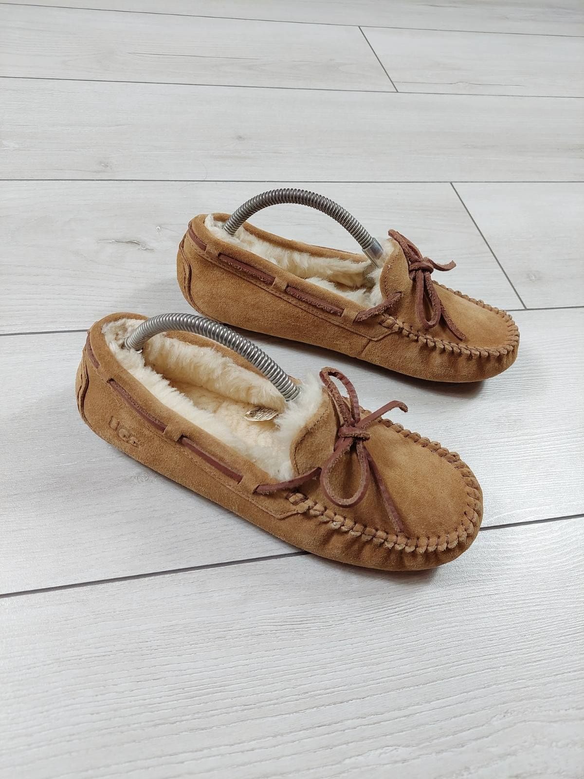 Натуральные тапочки мокасины UGG оригинал