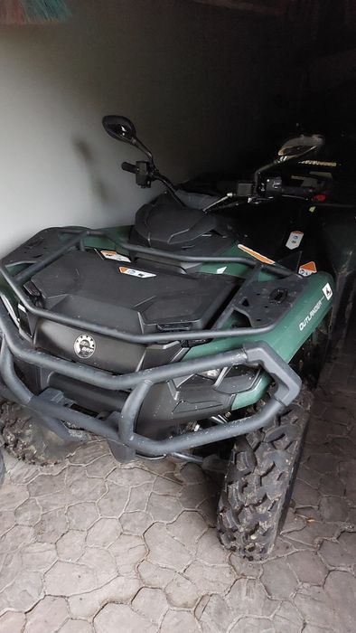 Quad Can-Am 570 XT Outlander MAX poj 650 z wgraną mapą 800R doposażony