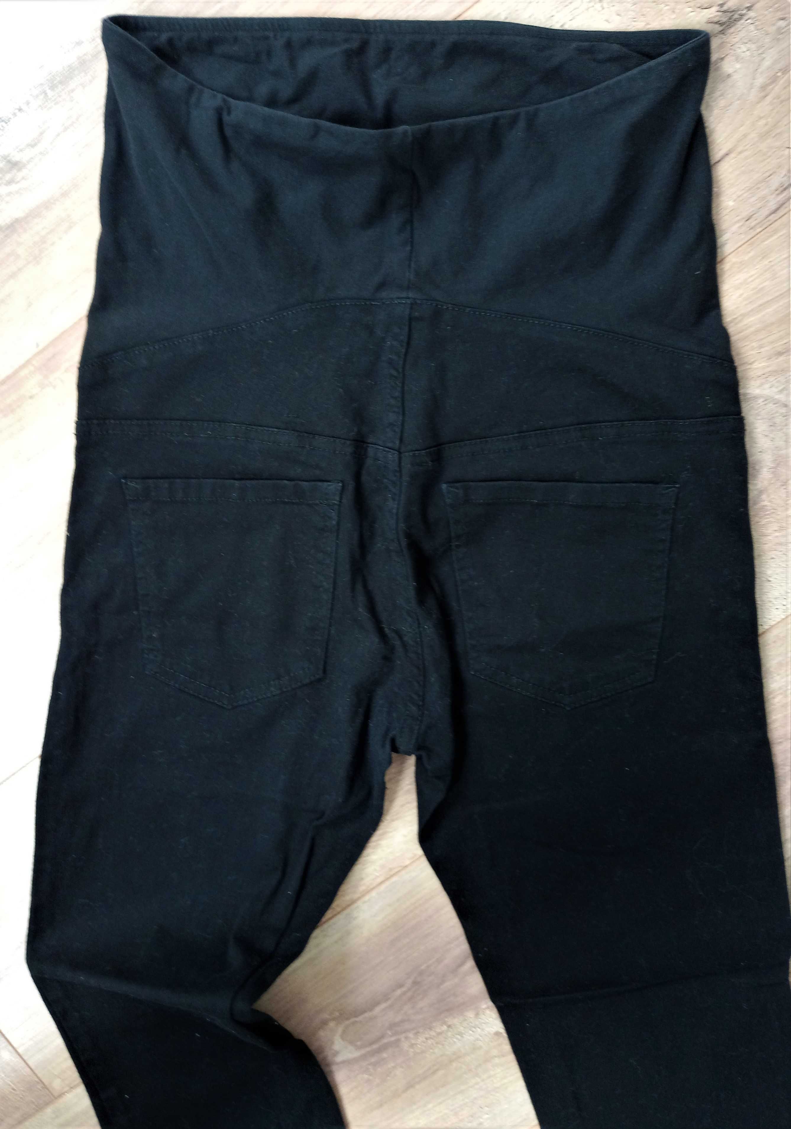 Spodnie ciążowe czarne rozmiar 38 Lindex skinny