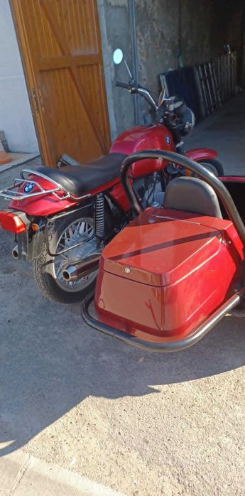 Motor bmw z wózkiem bocznym z 1983 roku!