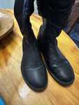 Botas cano alto pele