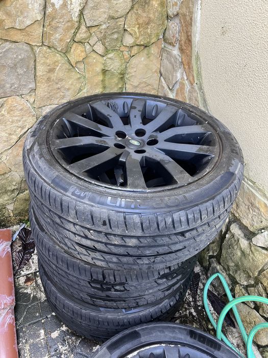 4 pneus e jantes range rover